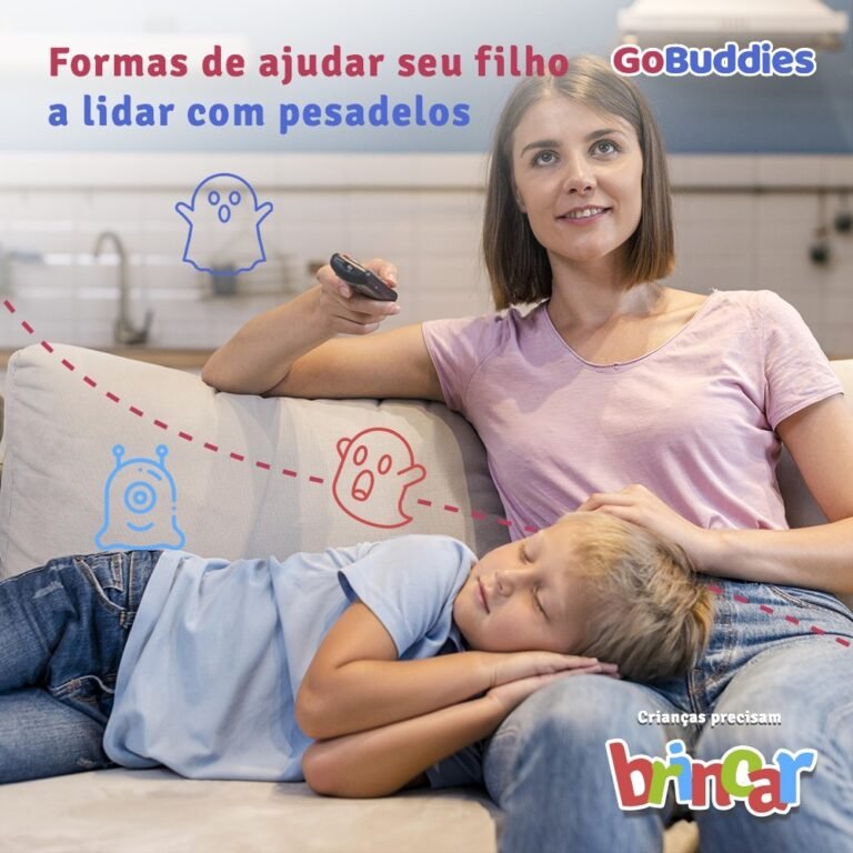 Formas de ajudar seu filho a lidar com pesadelos