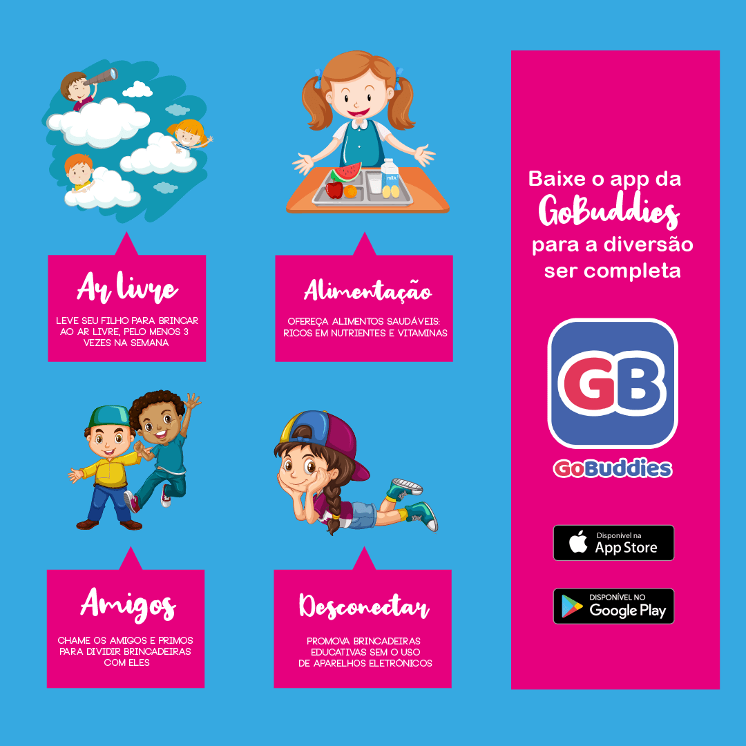 5 ações para mais qualidade de vida infantil